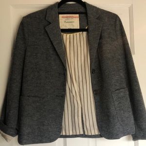 Anthropologie Cartonnier grey blazer size 4